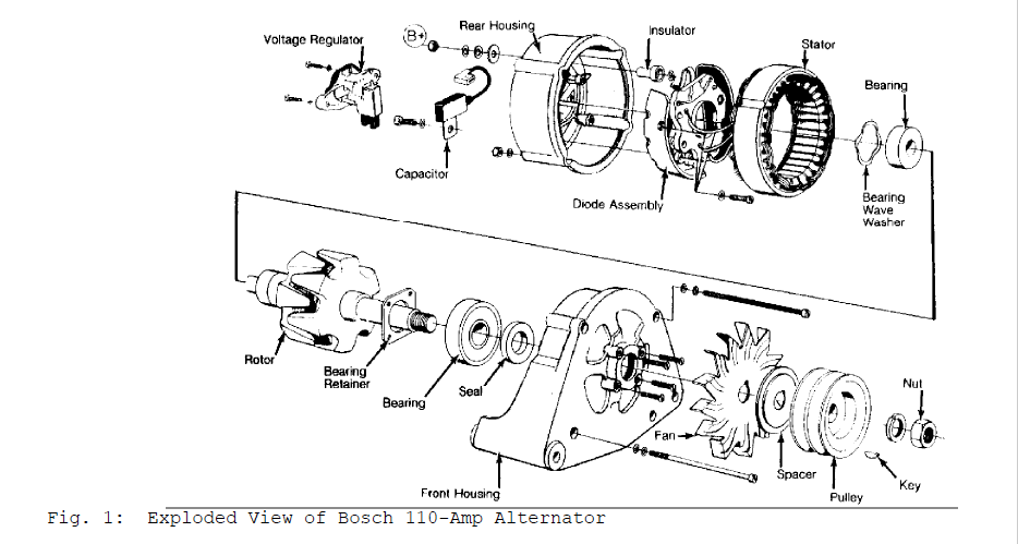 Electrical system specifications, procedures, and troubleshooting notes